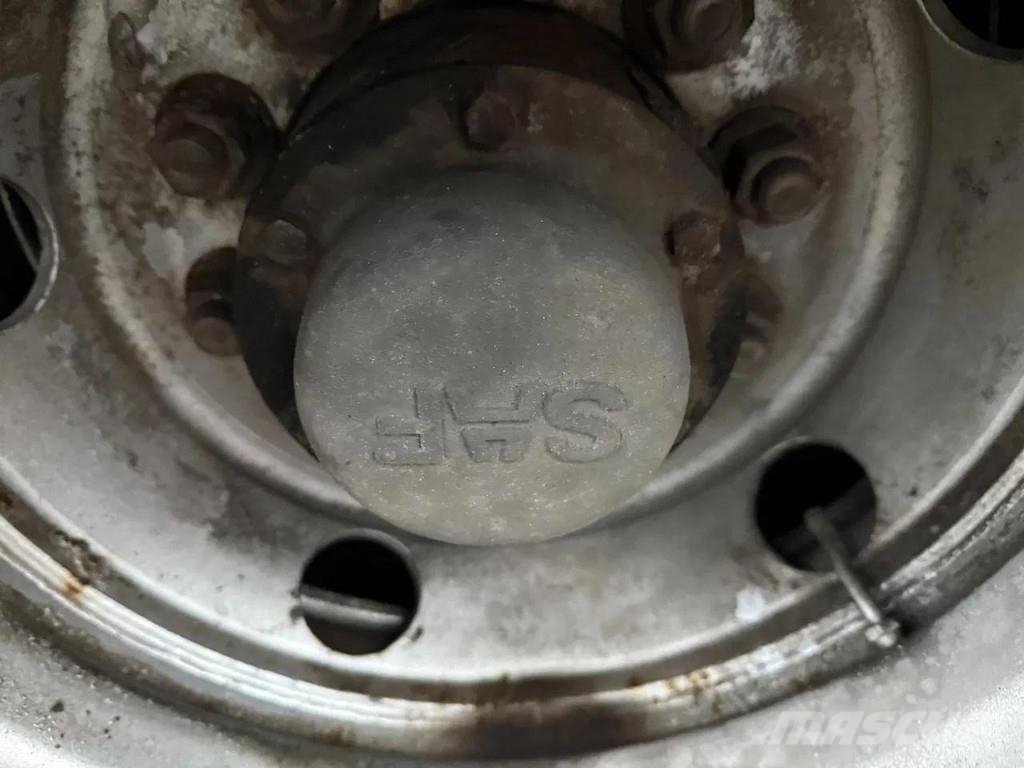 Kromhout 3ADSU-16-27 , LAST AXLE STEERING - 5,7 M EXTENDABL Semirremolques de carga baja