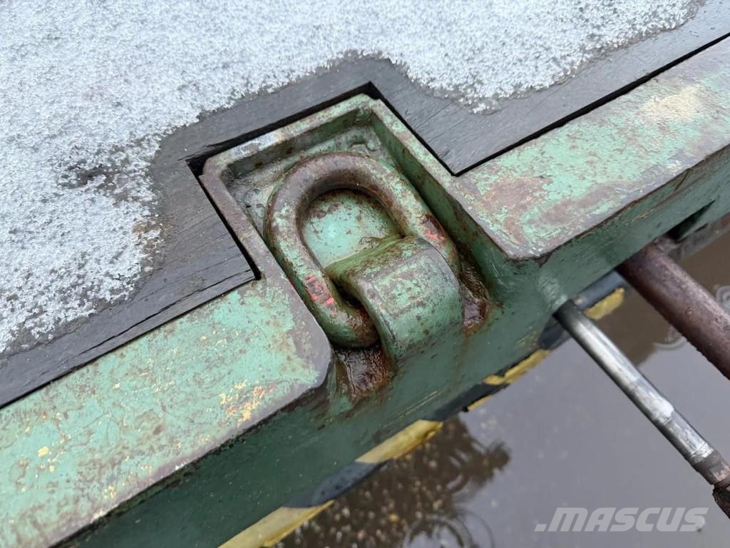 Kromhout 3ADSU-16-27 , LAST AXLE STEERING - 5,7 M EXTENDABL Semirremolques de carga baja