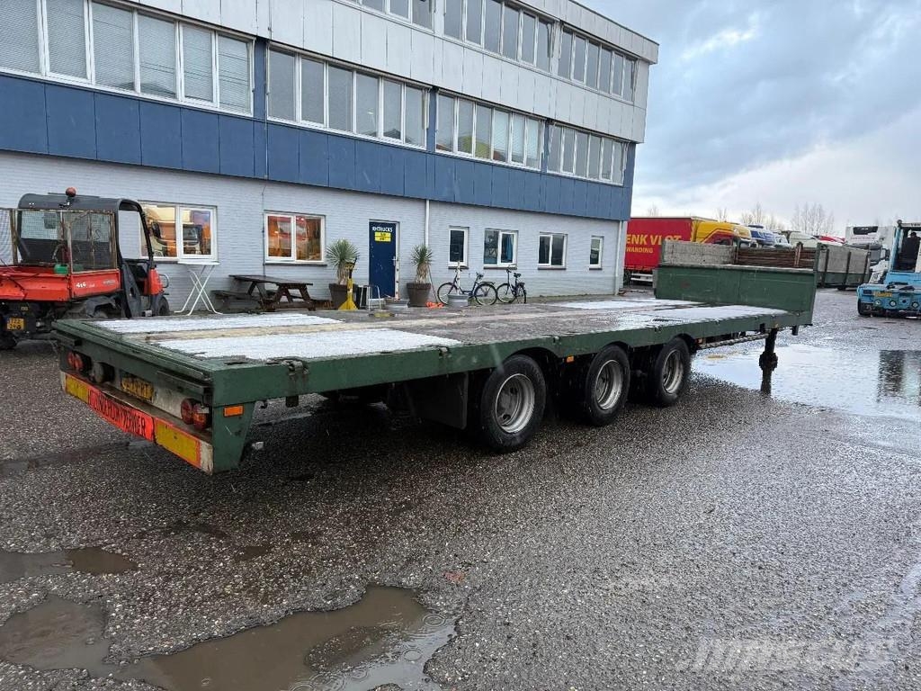 Kromhout 3ADSU-16-27 , LAST AXLE STEERING - 5,7 M EXTENDABL Semirremolques de carga baja