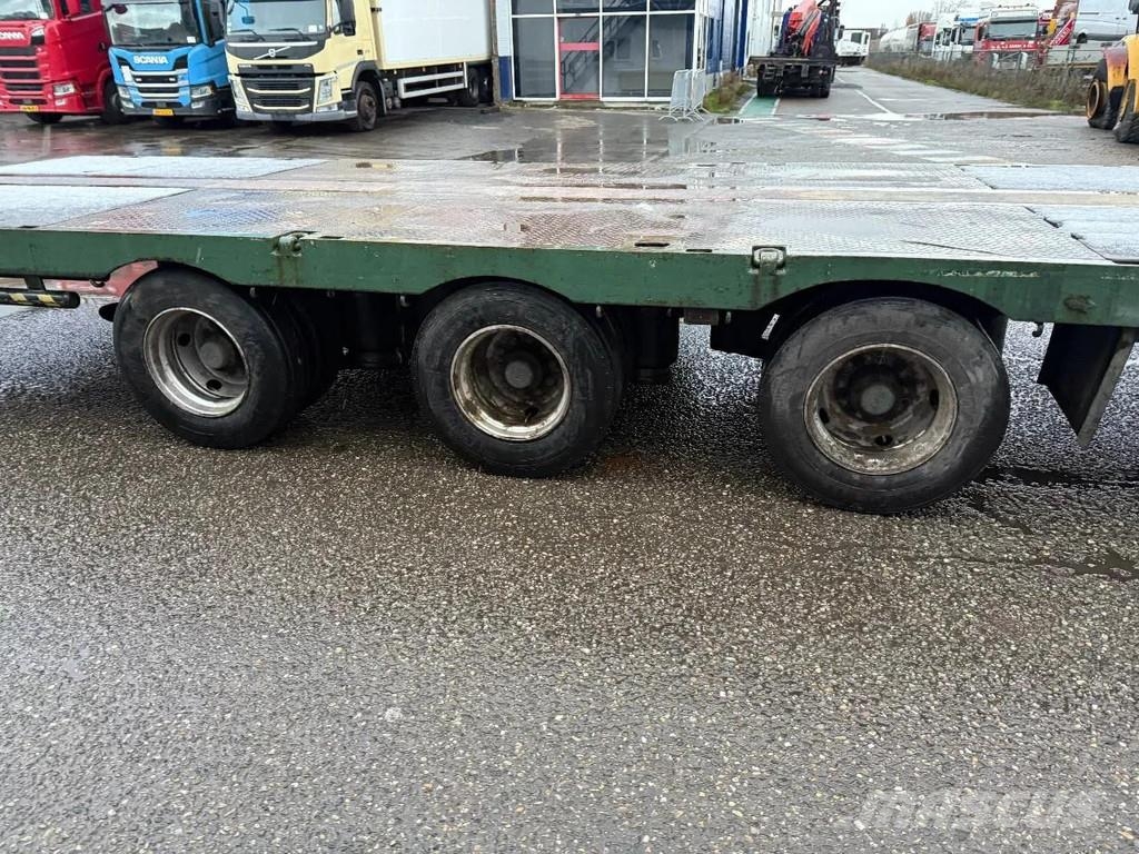 Kromhout 3ADSU-16-27 , LAST AXLE STEERING - 5,7 M EXTENDABL Semirremolques de carga baja