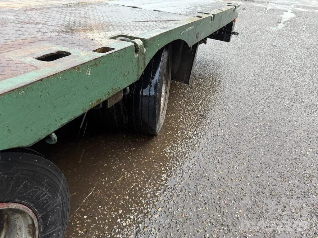 Kromhout 3ADSU-16-27 , LAST AXLE STEERING - 5,7 M EXTENDABL Semirremolques de carga baja