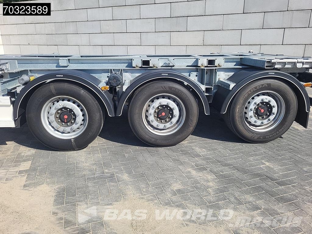 REISTREYLER 3AFCST08 NEW Multi 45ft Lift Axle Container semi-trailers