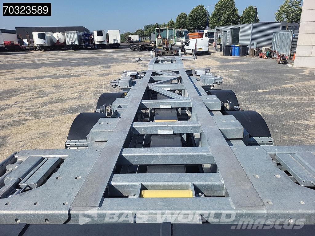 REISTREYLER 3AFCST08 NEW Multi 45ft Lift Axle Container semi-trailers