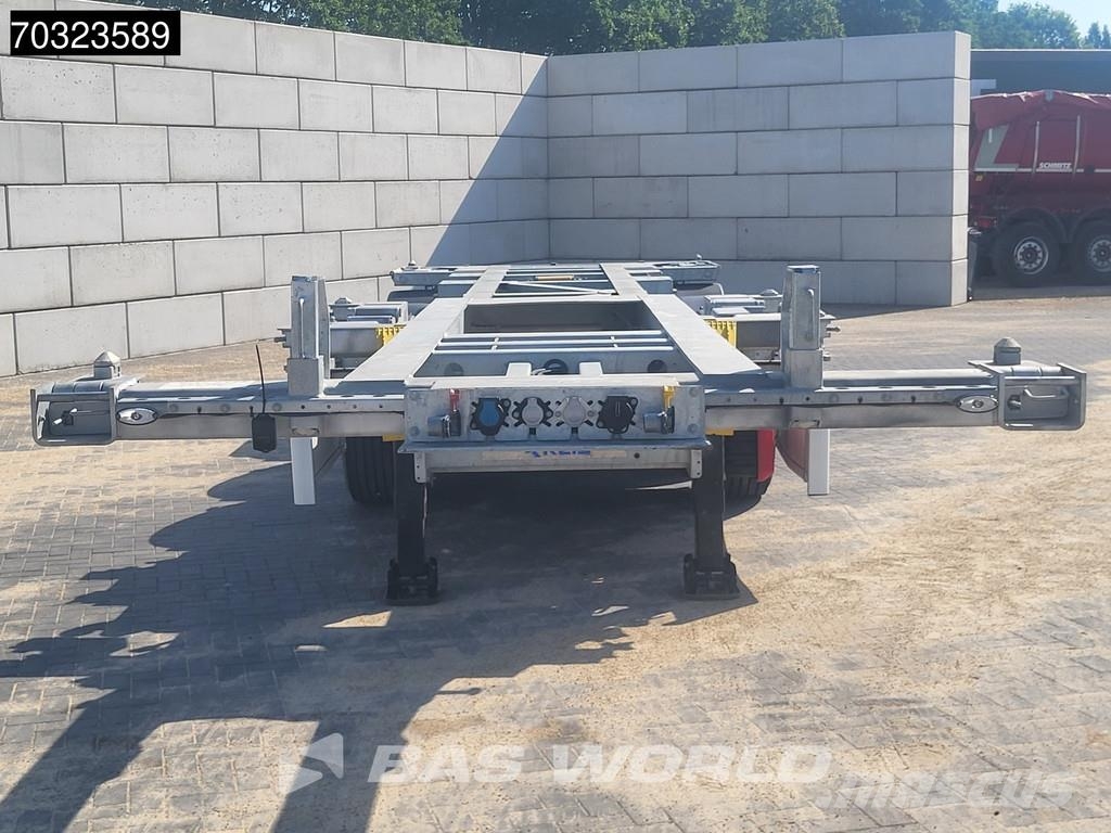 REISTREYLER 3AFCST08 NEW Multi 45ft Lift Axle Container semi-trailers