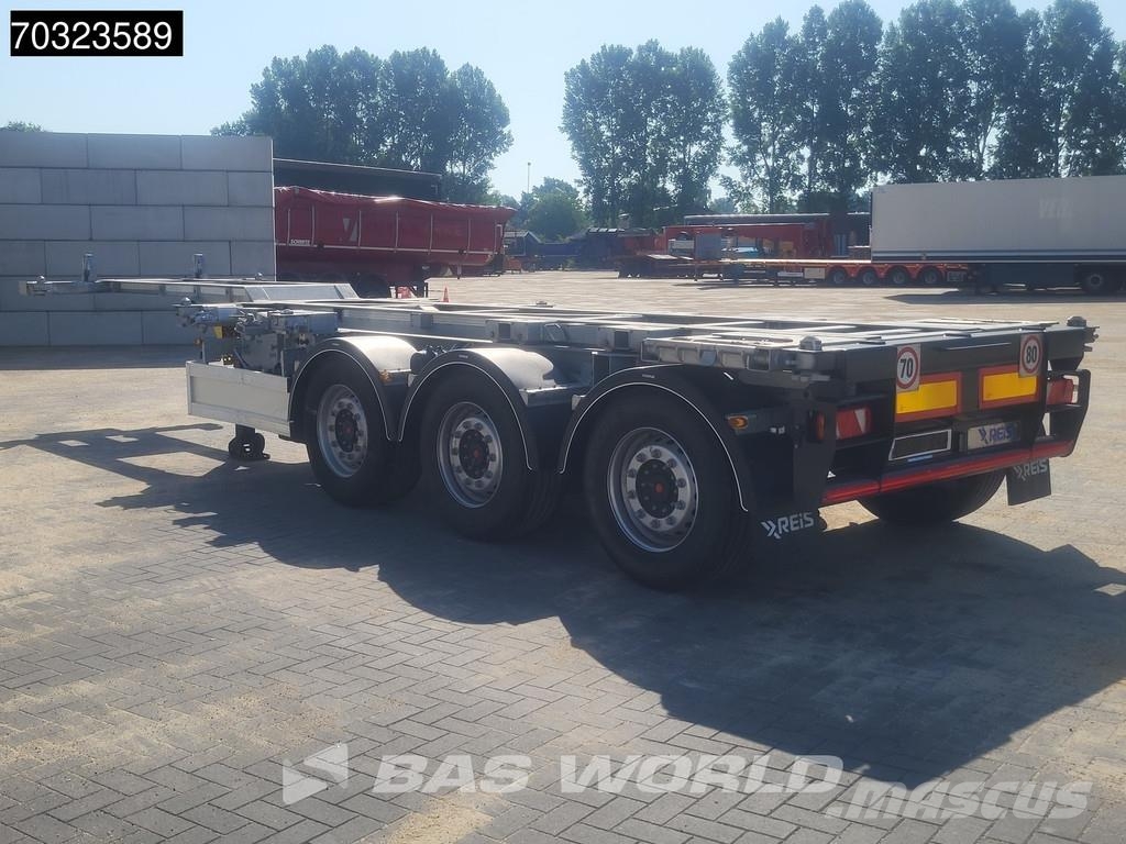 REISTREYLER 3AFCST08 NEW Multi 45ft Lift Axle Container semi-trailers