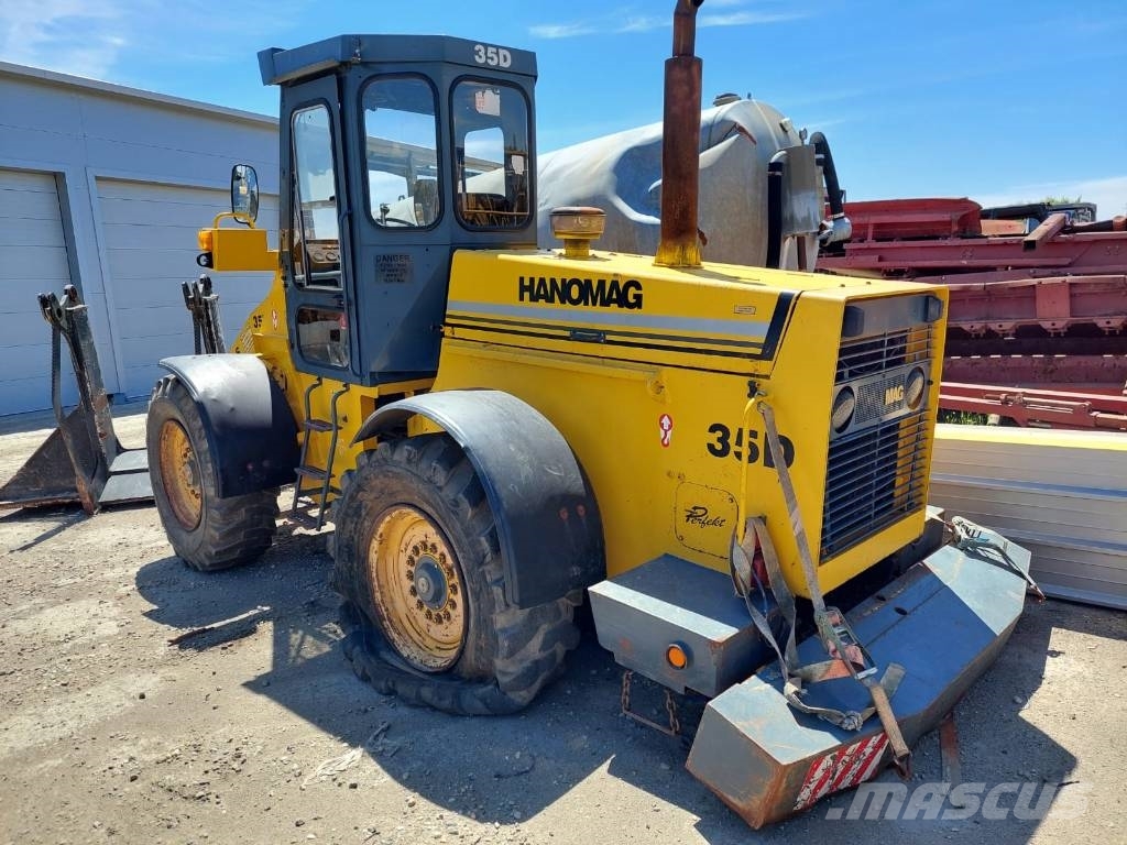 Hanomag 35D Φορτωτές με λάστιχα (Τροχοφόροι)