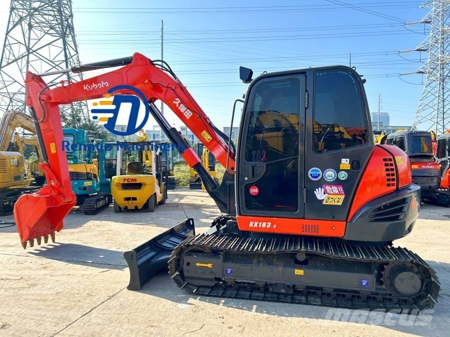 Kubota KX183 소형 굴삭기 7톤 미만