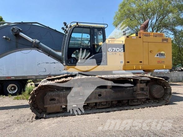 John Deere 670G LC Excavatoare pe șenile