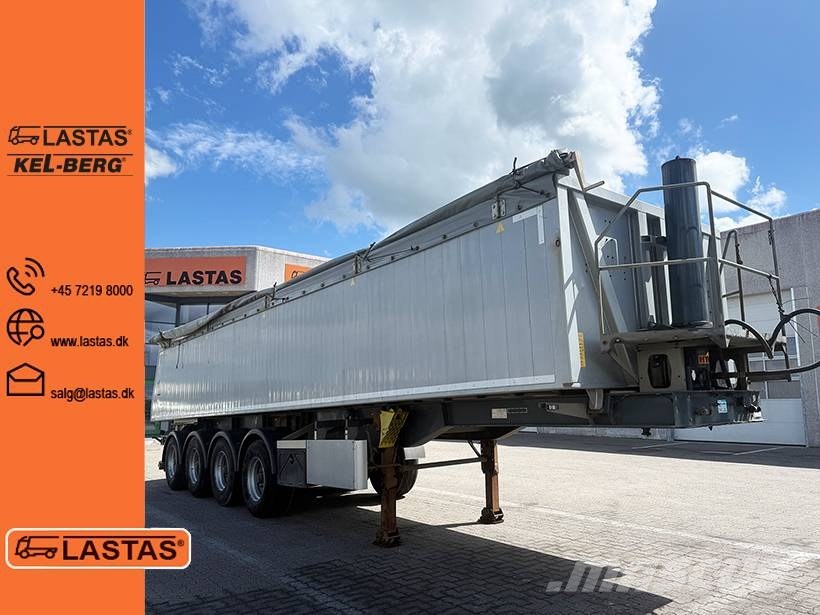 CMT Tipper / Alukastenmulde Kipper 39 m3 نصف مقطورات قلابة