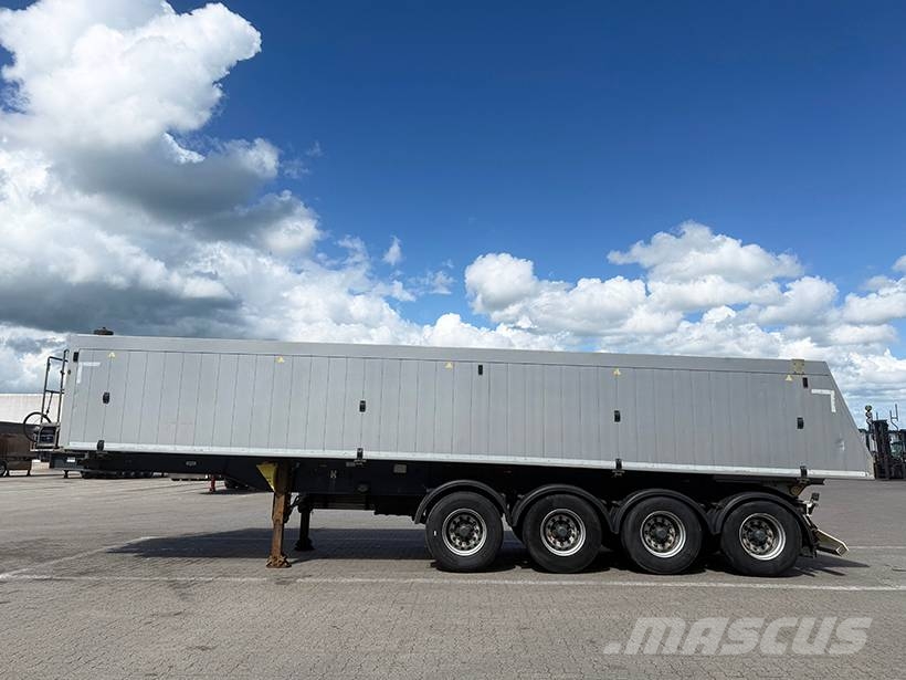 CMT Tipper / Alukastenmulde Kipper 39 m3 نصف مقطورات قلابة