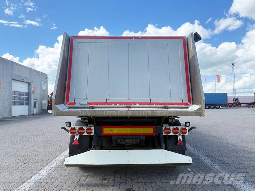 CMT Tipper / Alukastenmulde Kipper 39 m3 نصف مقطورات قلابة