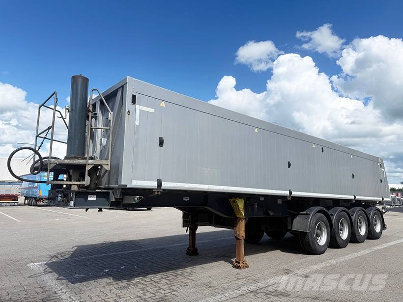 CMT Tipper / Alukastenmulde Kipper 39 m3 نصف مقطورات قلابة