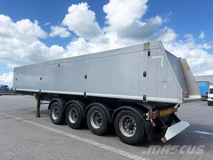 CMT Tipper / Alukastenmulde Kipper 39 m3 نصف مقطورات قلابة