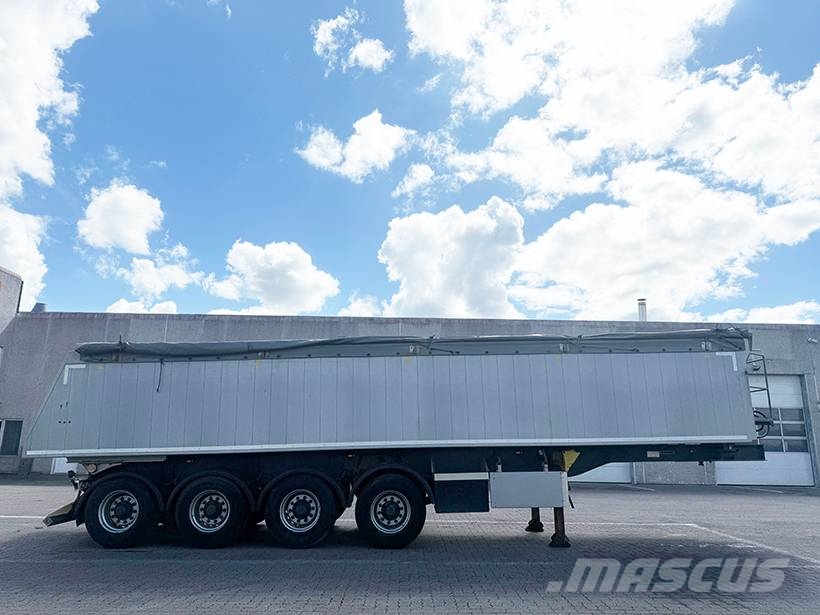 CMT Tipper / Alukastenmulde Kipper 39 m3 نصف مقطورات قلابة