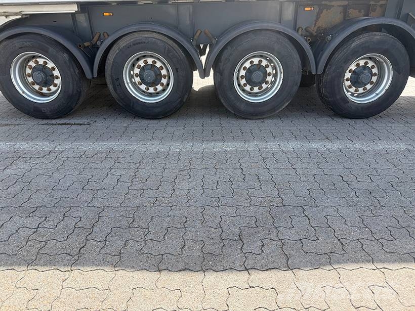 CMT Tipper / Alukastenmulde Kipper 39 m3 نصف مقطورات قلابة