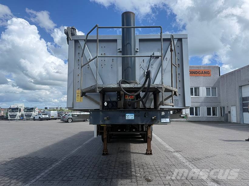 CMT Tipper / Alukastenmulde Kipper 39 m3 نصف مقطورات قلابة