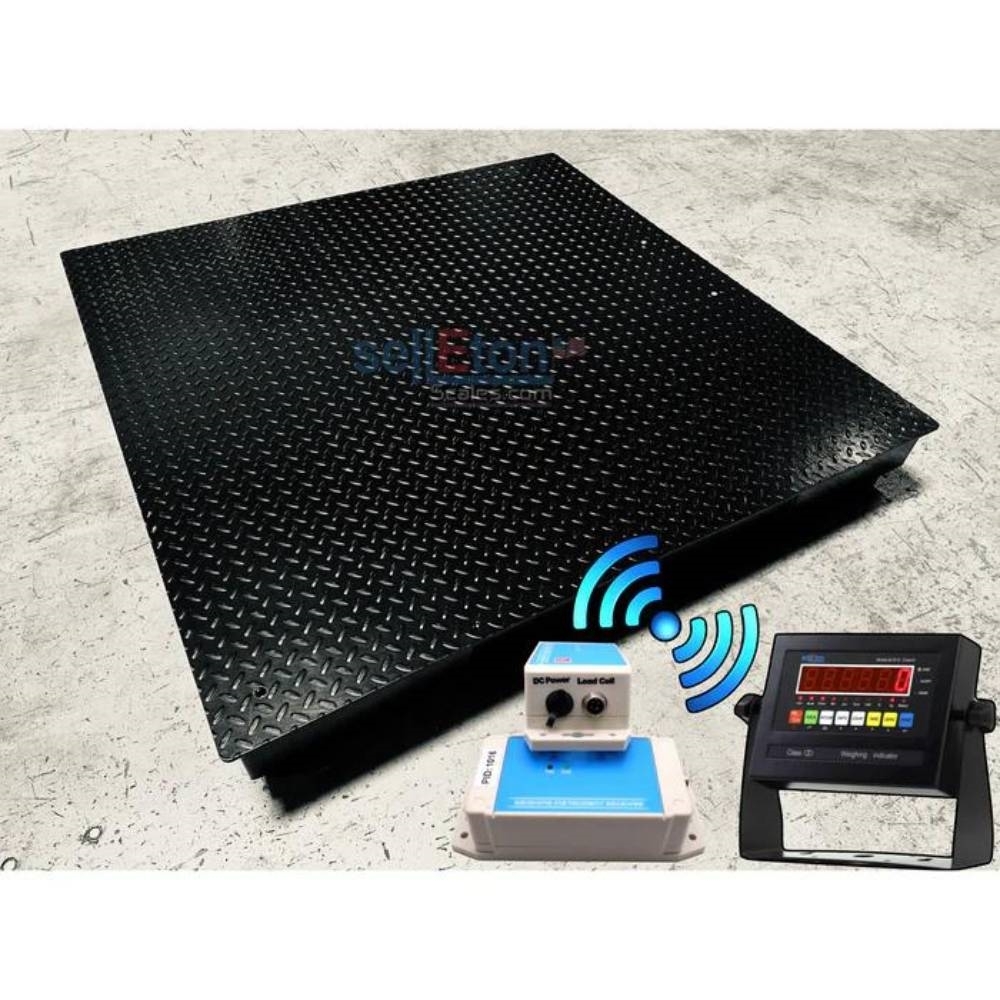 SellEton NTEP 36" x 36" Wireless Floor scales Scal Básculas puente