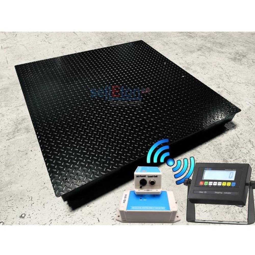 SellEton NTEP 36" x 36" Wireless Floor scales Scal Básculas puente