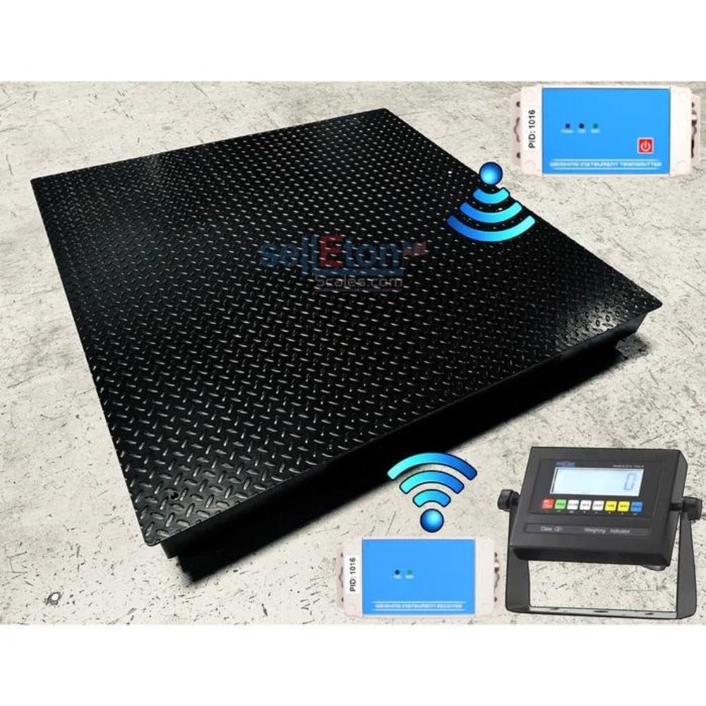 SellEton NTEP 36" x 36" Wireless Floor scales Scal Básculas puente