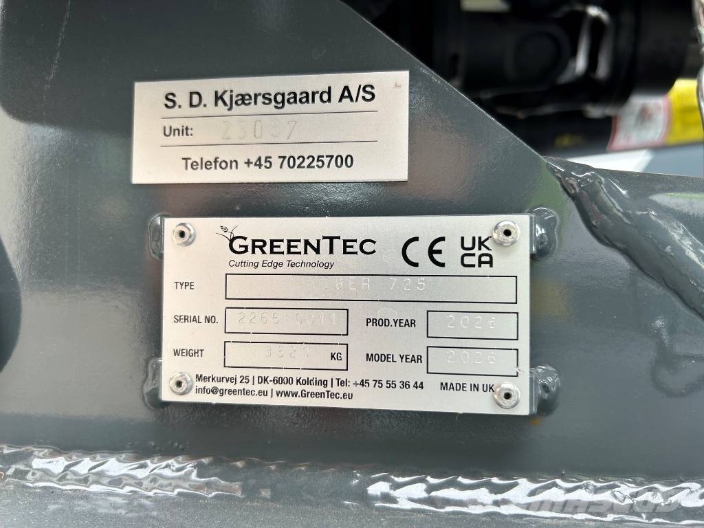 Greentec TIGER 725 Otros accesorios para tractores