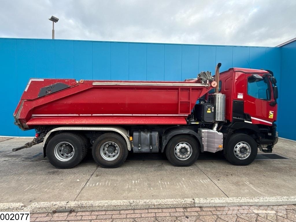 Renault C 440 8x4, EURO 6, Reduction, Steel Kipper