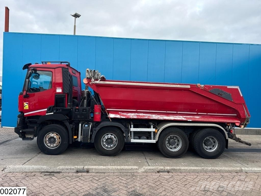 Renault C 440 8x4, EURO 6, Reduction, Steel Kipper