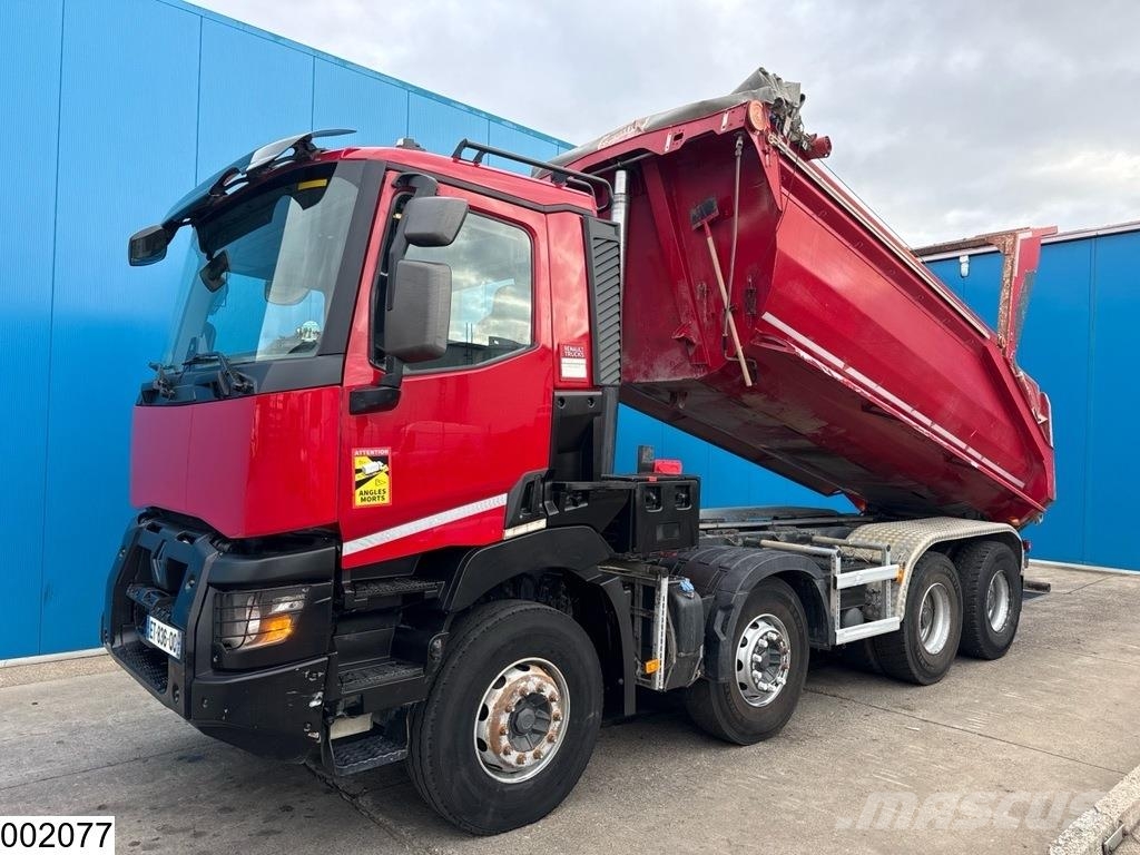 Renault C 440 8x4, EURO 6, Reduction, Steel Kipper