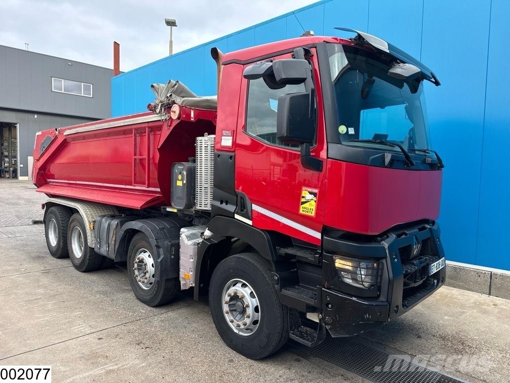 Renault C 440 8x4, EURO 6, Reduction, Steel Kipper