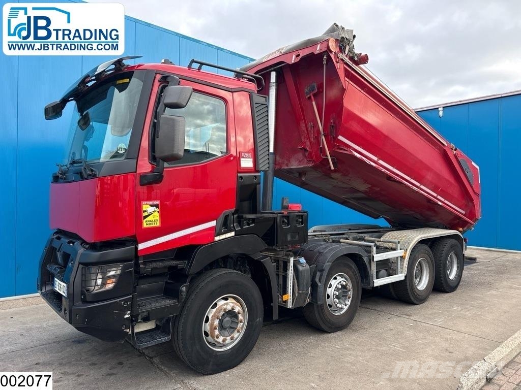 Renault C 440 8x4, EURO 6, Reduction, Steel Kipper