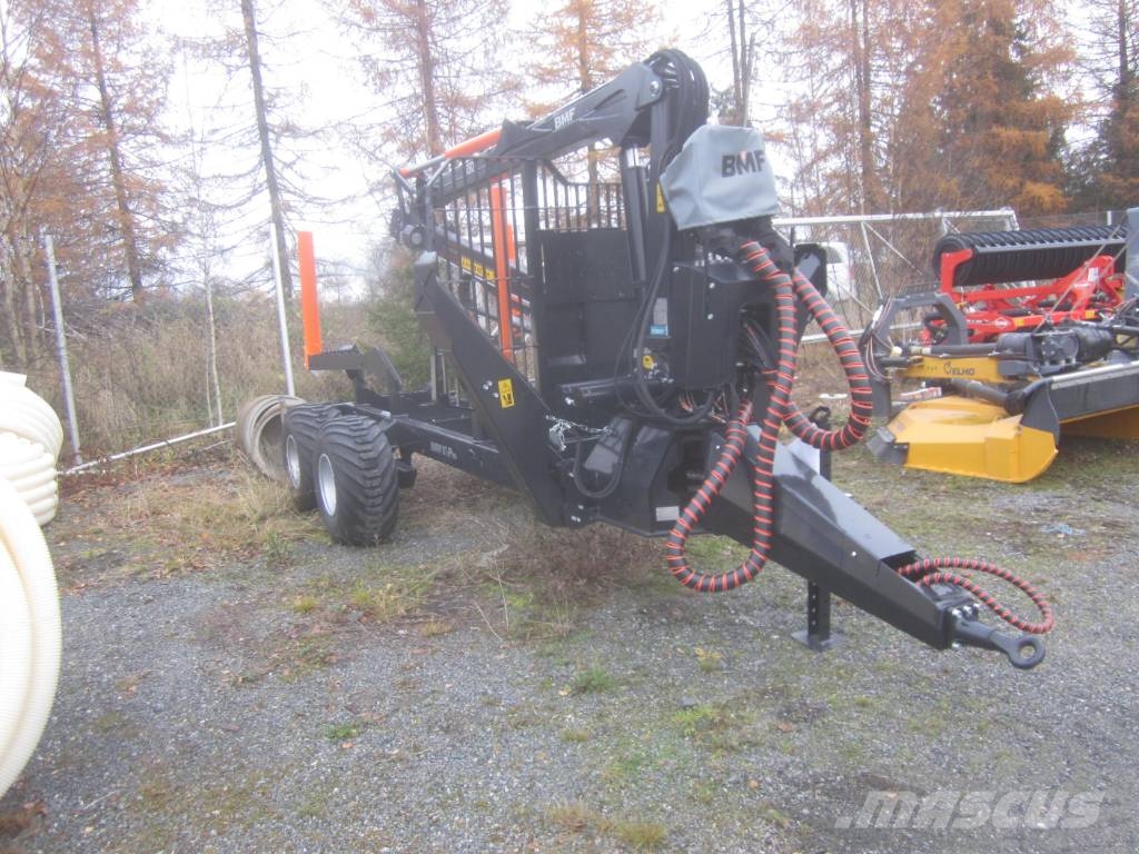 BMF 650 + 8T2 Metsävaunu Metsaveohaagised