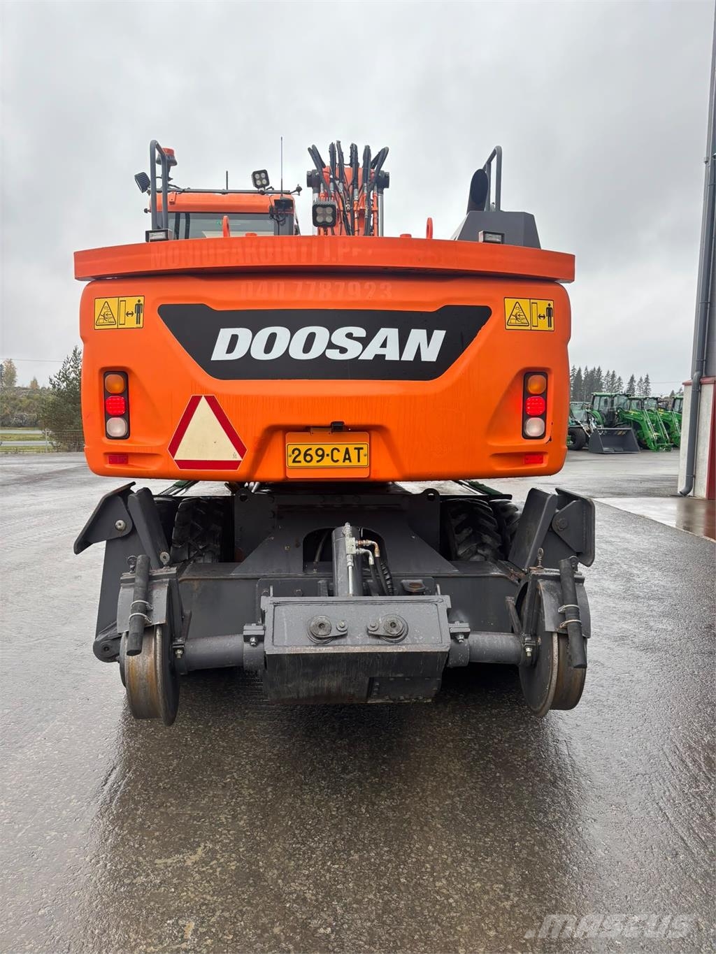 Doosan DX170W-5 artic KISKOKONE Pyöräkaivukoneet
