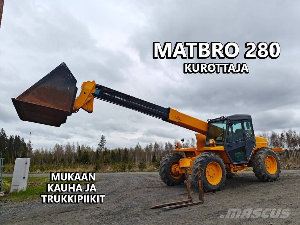 Matbro 280 telehandler Sollevatori telescopici per agricoltura
