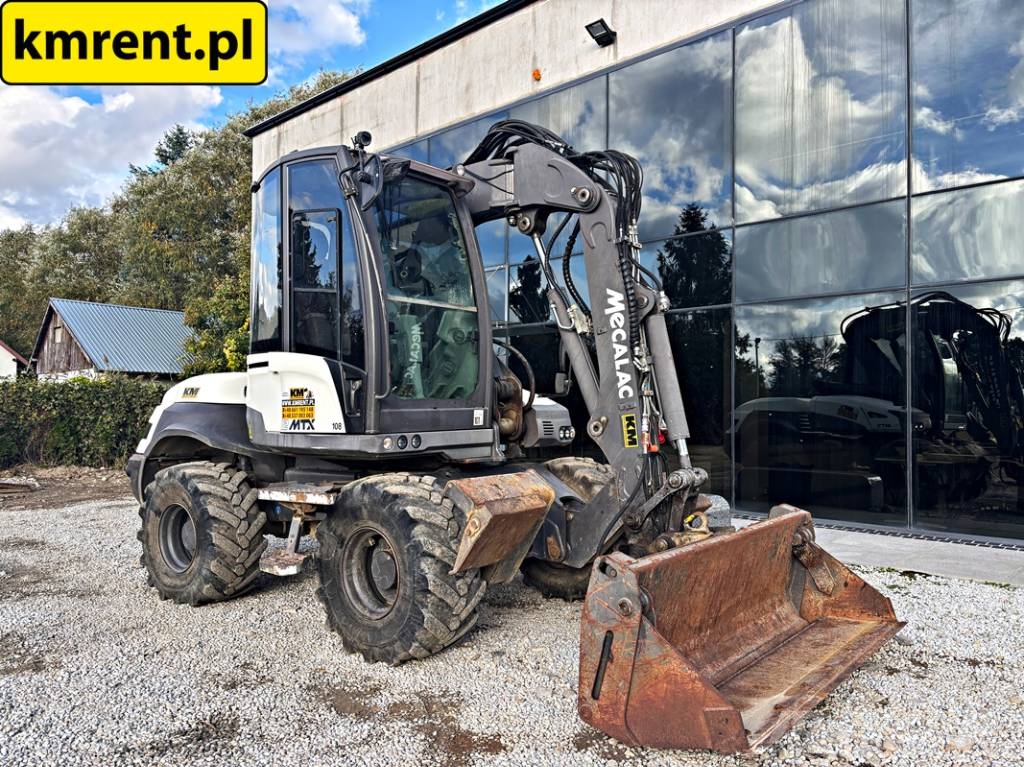 Mecalac 12 MTX KOPARKO-ŁADOWARKA 2016R. | JCB 1CX 2CX 3CX 백호로더