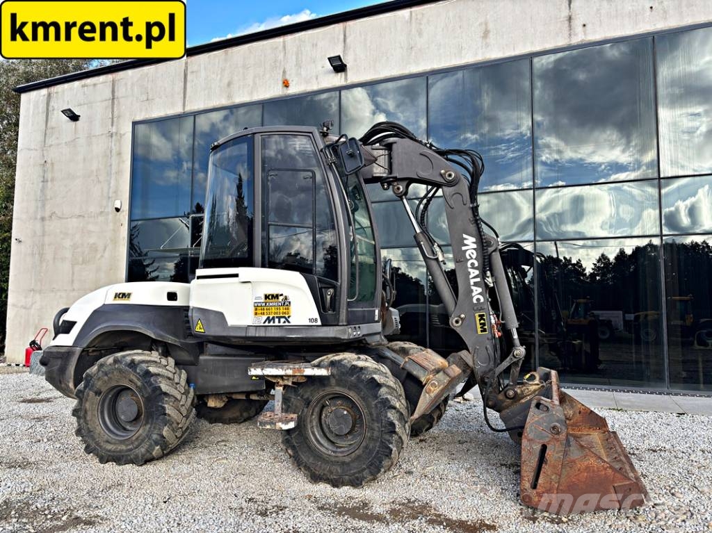 Mecalac 12 MTX KOPARKO-ŁADOWARKA 2016R. | JCB 1CX 2CX 3CX 백호로더