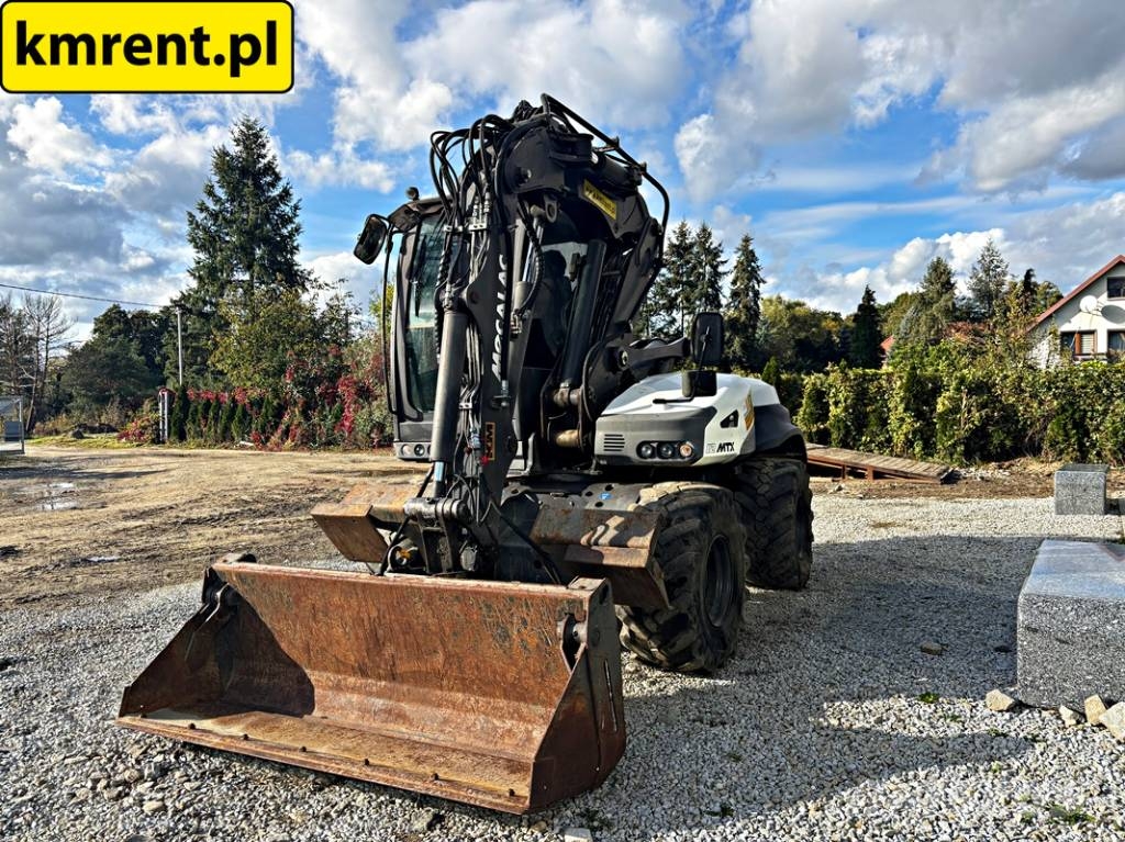 Mecalac 12 MTX KOPARKO-ŁADOWARKA 2016R. | JCB 1CX 2CX 3CX 백호로더