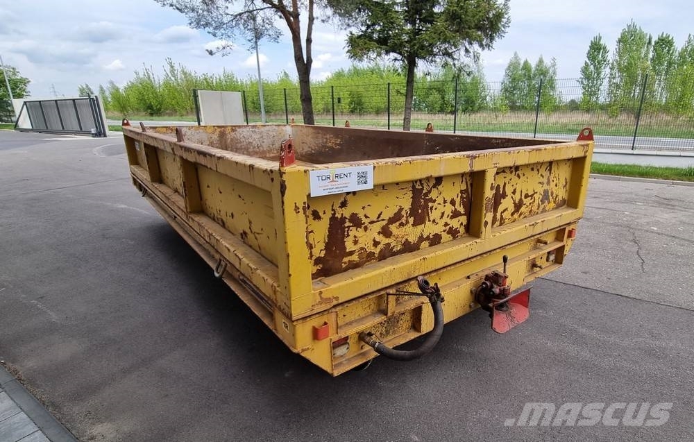 Chieftain Container railway platform 5M Rail Sjöcontainers