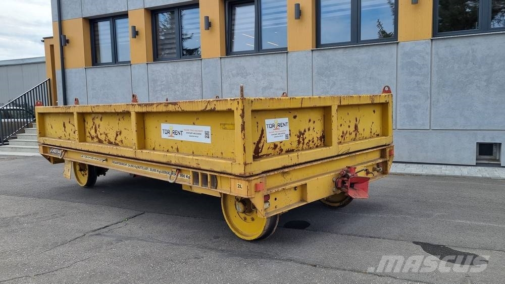 Chieftain Container railway platform 5M Rail Sjöcontainers