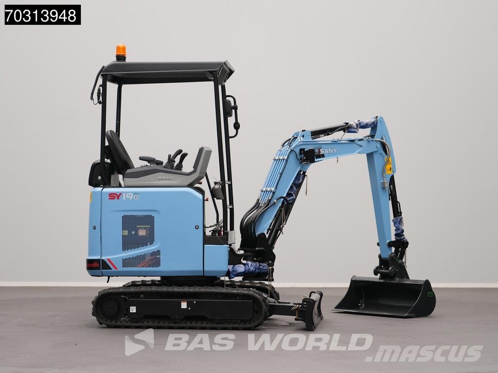 Sany SY19 E 22 kWh - CW/3 Buckets - Lithium-ion Miniescavadeiras < 7t (Mini escavadeiras)