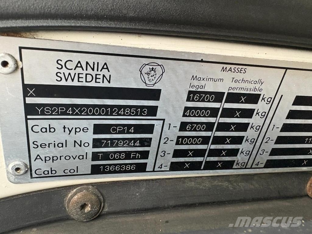 Scania 94 G + Loadlift + Manual + Euro 2 Kapali kasa kamyonlar