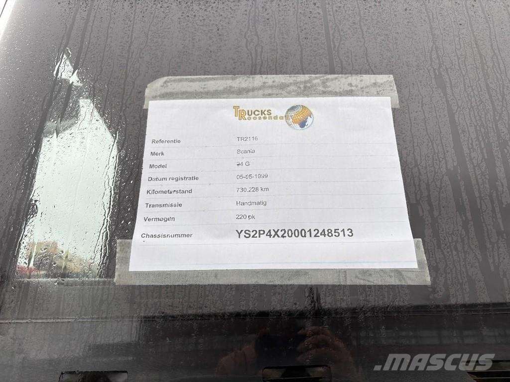 Scania 94 G + Loadlift + Manual + Euro 2 Kapali kasa kamyonlar