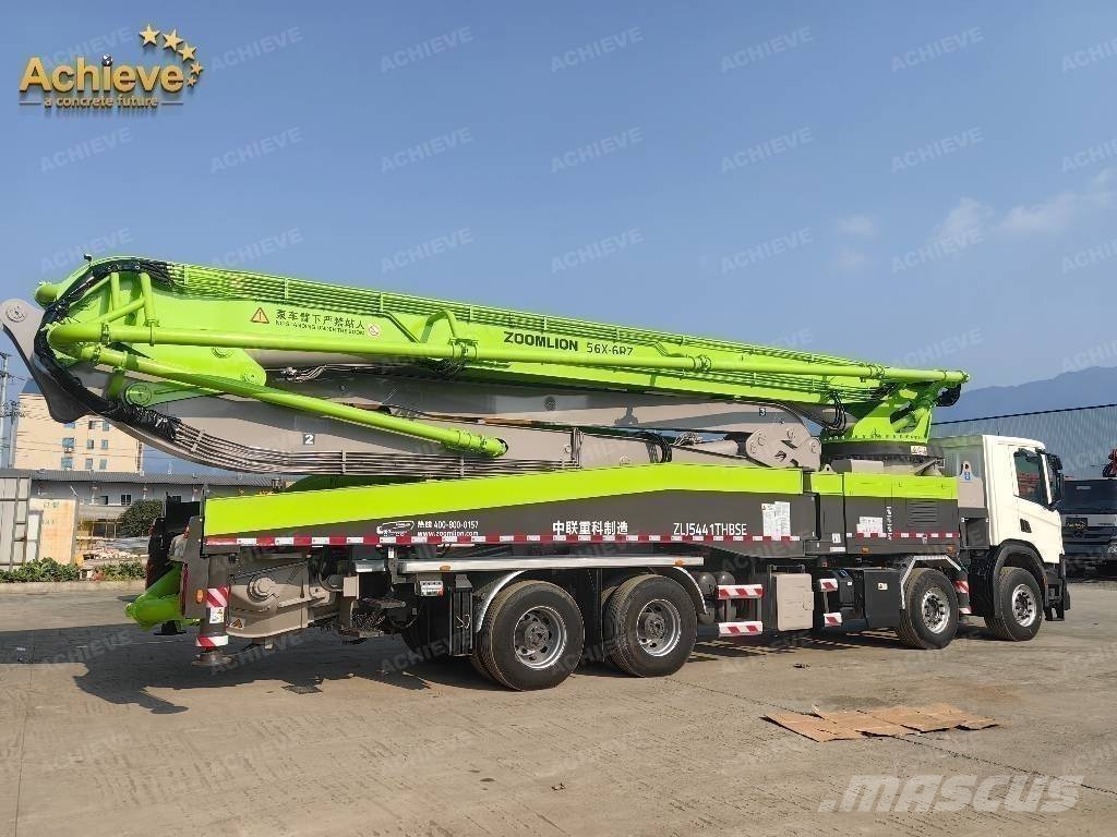 Zoomlion 56X-6RZ مضخات خرسانة