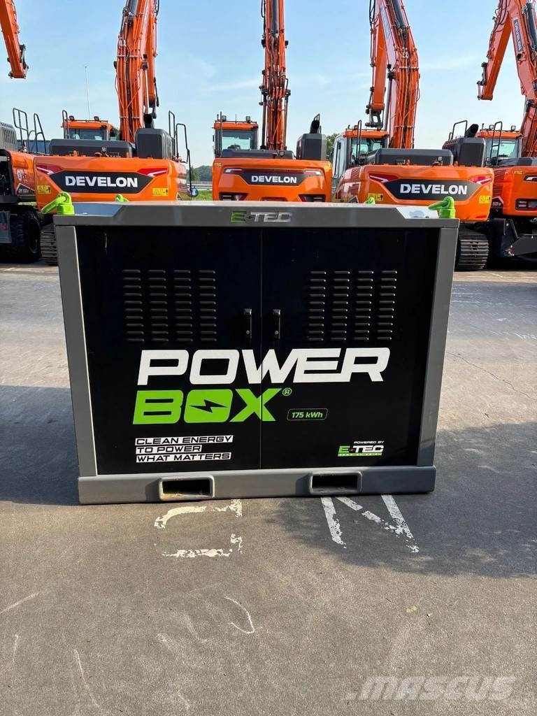 Etec Power box 175kwh / Accu box / energie opslag syste Muud generaatorid