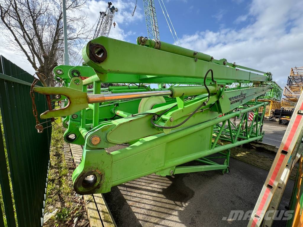Sennebogen 5500 luffing jib Γερανοί με ερπύστριες