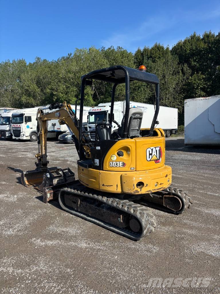 CAT 303 E CR Mini ekskavatörler, 7 tona dek