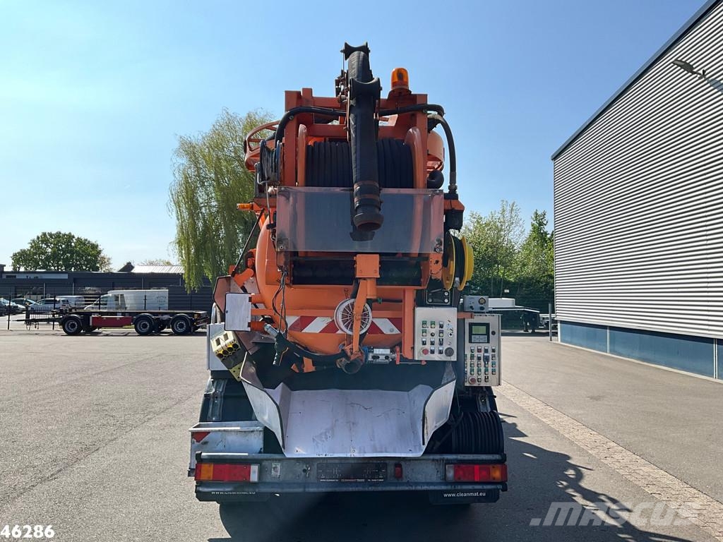 MAN 26.314 Kroll kolkenzuiger 9m³ Just 185.429 km! شاحنات مزدوجة / خلخلة