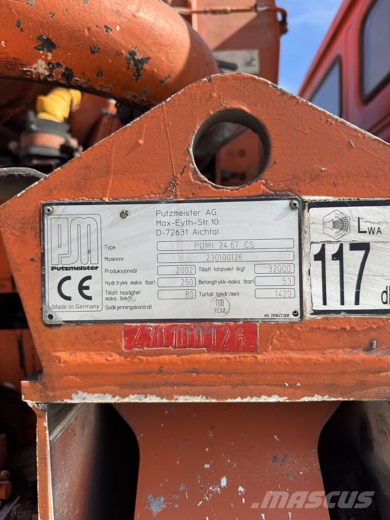 MAN 35.414 Bombas de concreto