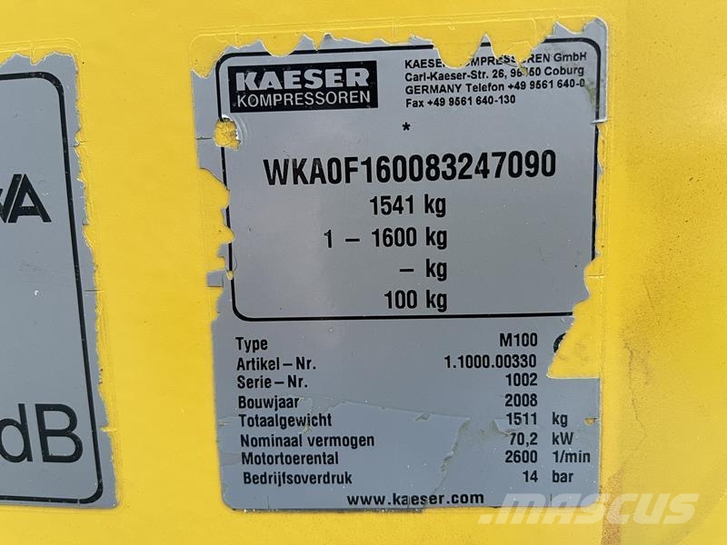 Kaeser M 100 - N Compresoras