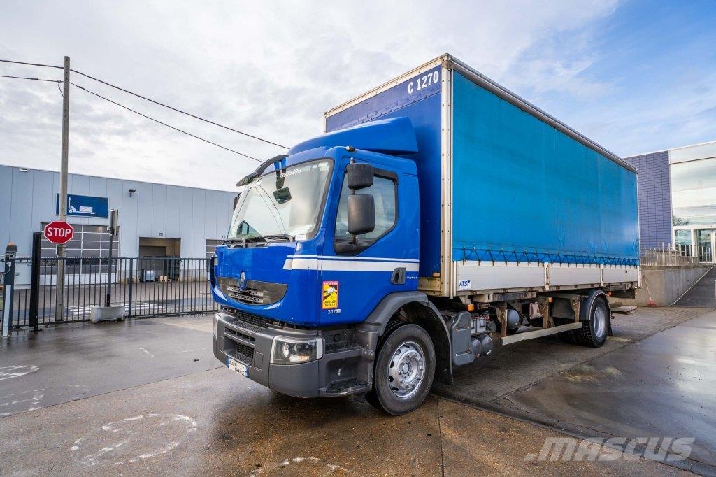 Renault PREMIUM 320 DXI + DHOLLANDIA 1.5T Camiões caixa cortinas laterais