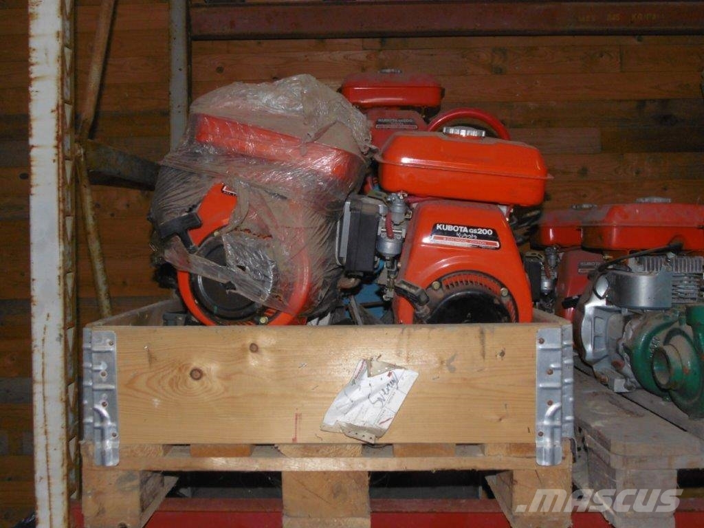 Kubota GS 200 Kiti naudoti statybos komponentai