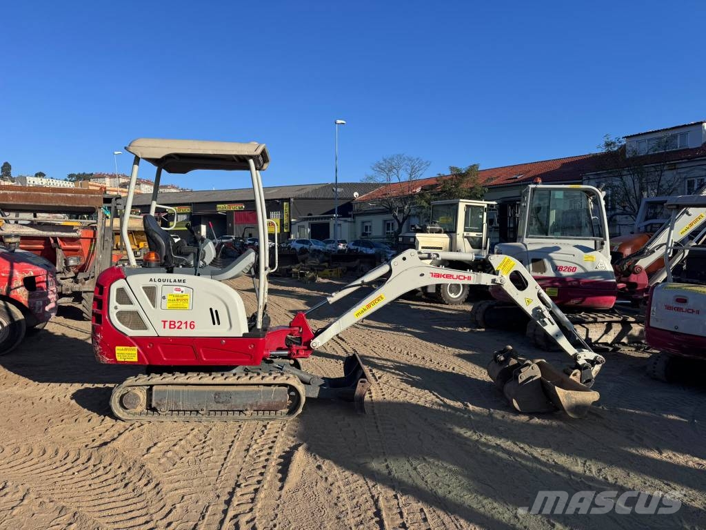 Takeuchi TB 216 Miniekskavaatorid < 7 t